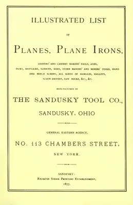 Sandusky Tool Company - Sandusky Tool Co. 1877 Catalog, Häftad. Tillgänglighet: Lägg i varukorg