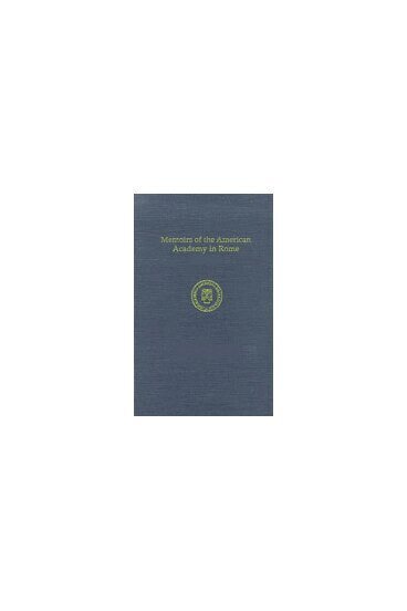 Vernon Hyde Minor, Brian A. Curran - Memoirs of the American Academy in Rome, Vol. 54 (2009), Inbunden