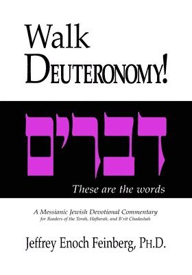 Jeffrey Enoch Feinberg - Walk Deuteronomy: A Messianic Jewish Devotional Commentary, Häftad