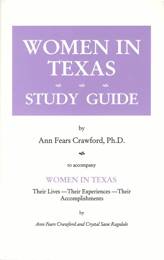 Ann Fears Crawford, Crystal Sasse Ragsdale - Women in Texas, Häftad. Tillgänglighet: Tillfälligt slut