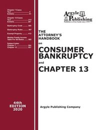 The Attorney's Handbook on Consumer Bankruptcy and Chapter 13