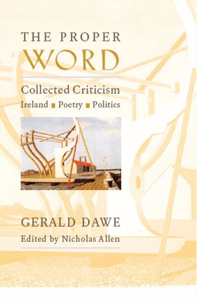 Gerald Dawe, Nicholas Allen - Proper Word, Häftad. Tillgänglighet: Tillfälligt slut