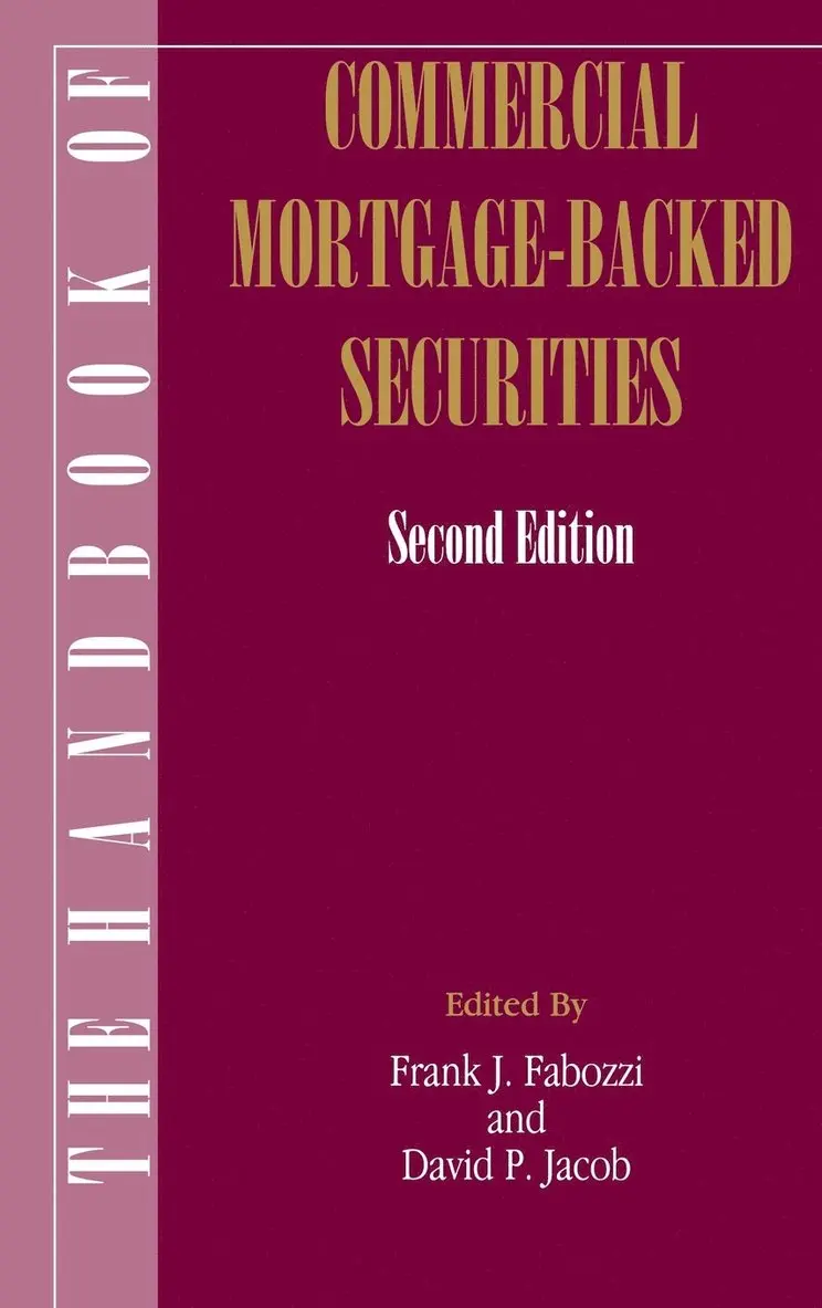 Frank J. Fabozzi, David P. Jacob - Handbook of Commercial Mortgage-Backed Securities, Inbunden. Tillgänglighet: Lägg i varukorg