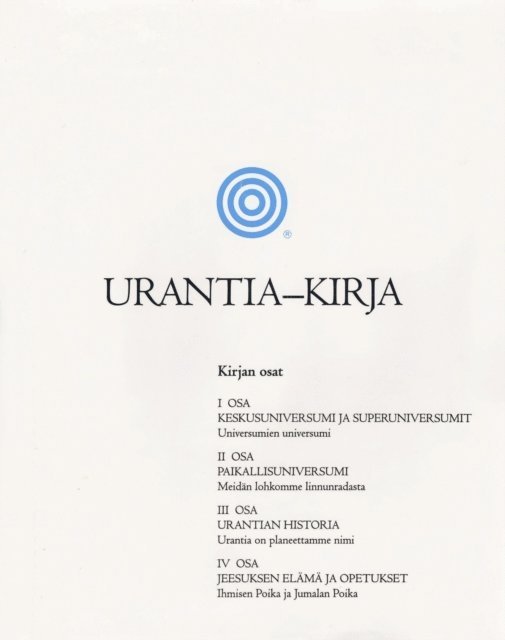 Multiple Authors - Urantia-kirja / The Urantia Book, E-bok