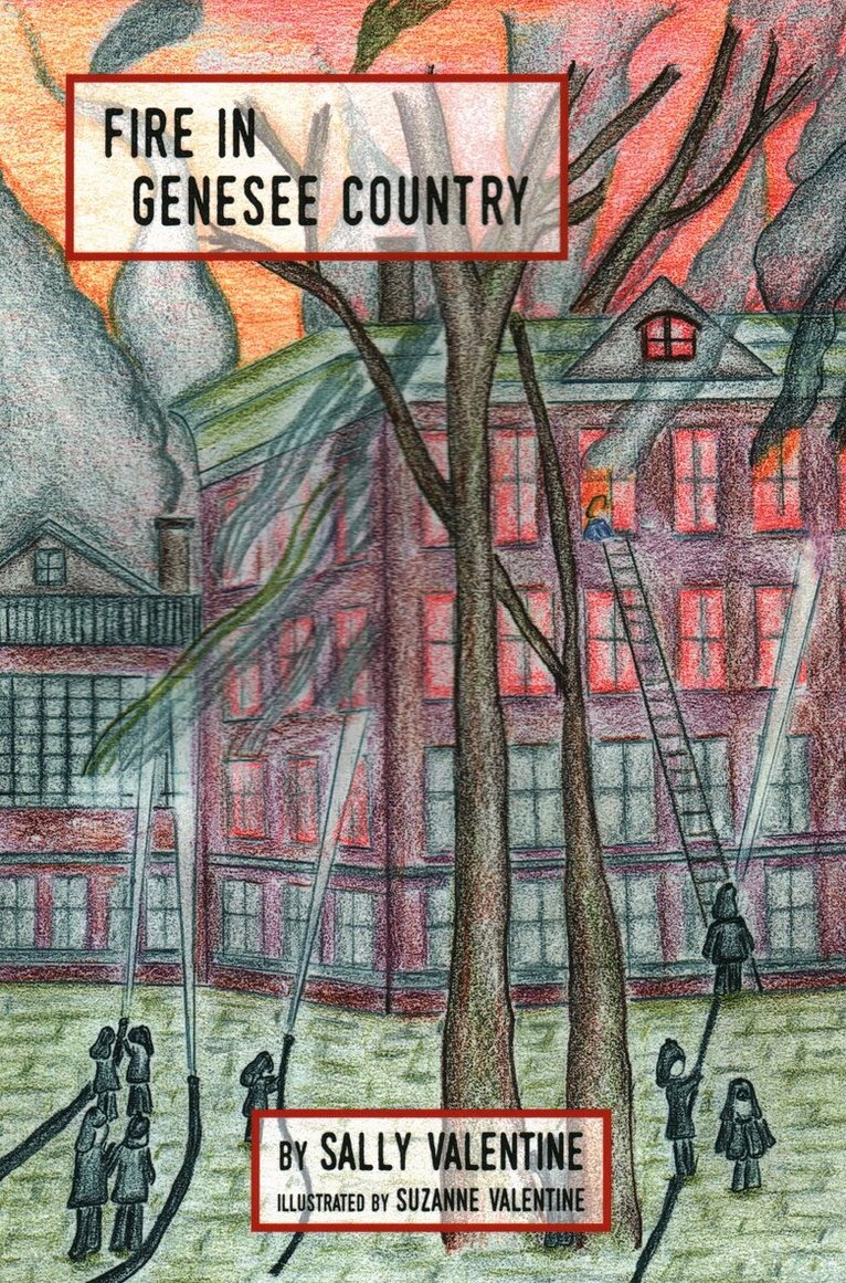 Sally Valentine - Fire in Genesee Country, Häftad
