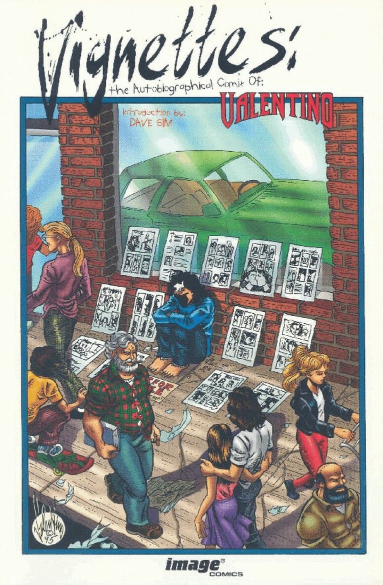 Jim Valentino - Vignettes: Auto Biographical Comix of Valentino, Häftad