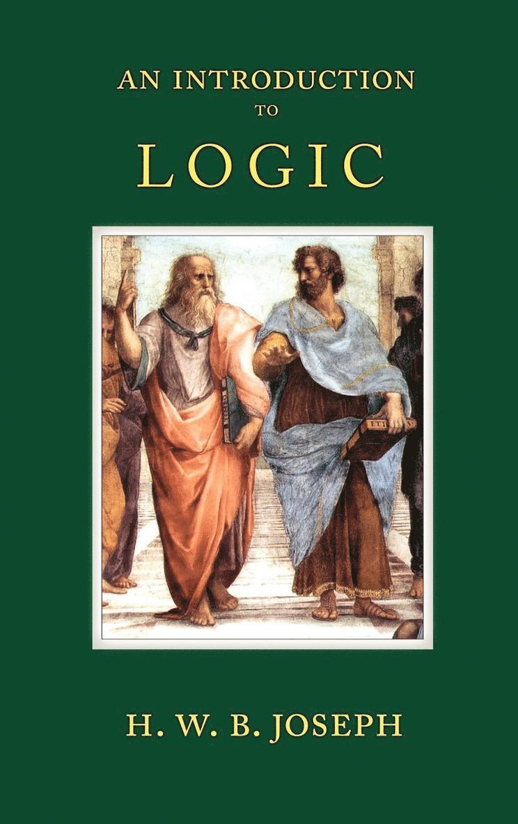 H.W.B. Joseph - Introduction to Logic, Inbunden