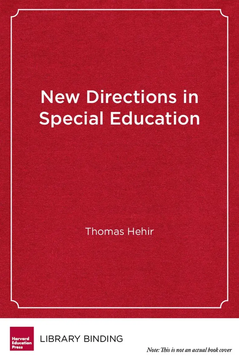 Thomas Hehir - New Directions in Special Education, Inbunden. Tillgänglighet: Tillfälligt slut