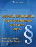 Wrightslaw: Special Education Legal Developments and Cases 2016