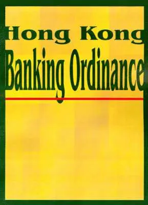 International Law & Taxation Publishers - Hong Kong Banking Ordinance, Häftad. Tillgänglighet: Lägg i varukorg