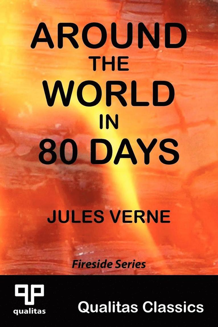 Jules Verne - Around the World in 80 Days (Qualitas Classics), Häftad