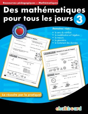 Demetra Turnbull - Des Mathematiques Pour Tous Les Jours 3, Häftad
