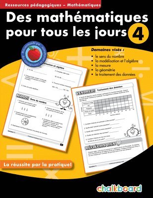 Demetra Turnbull - Des Mathematiques Pour Tous Les Jours 4, Häftad
