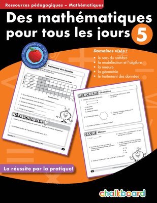 Demetra Turnbull - Des Mathematiques Pour Tous Les Jours 5, Häftad