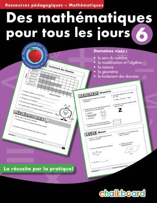 Demetra Turnbull - Des Mathematiques Pour Tous Les Jours 6, Häftad