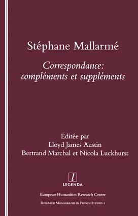Lloyd James Austin, Bertrand Marchal, Nicola Luckhurst - Stephane Mallarme, Häftad. Tillgänglighet: Lägg i varukorg