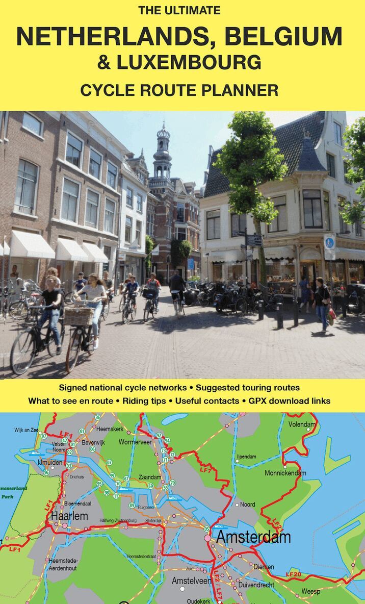 Richard Peace - Netherlands, Belgium & Luxembourg Cycle Route Planner, Häftad
