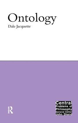 Dale Jacquette - Ontology, Häftad