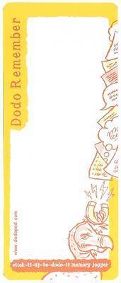 Dodo Remember Magnetic Notes and Lists Pad, Övrigt