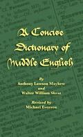Concise Dictionary of Middle English