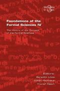 Foundations of the Formal Sciences. the History of the Concept of the Formal Sciences