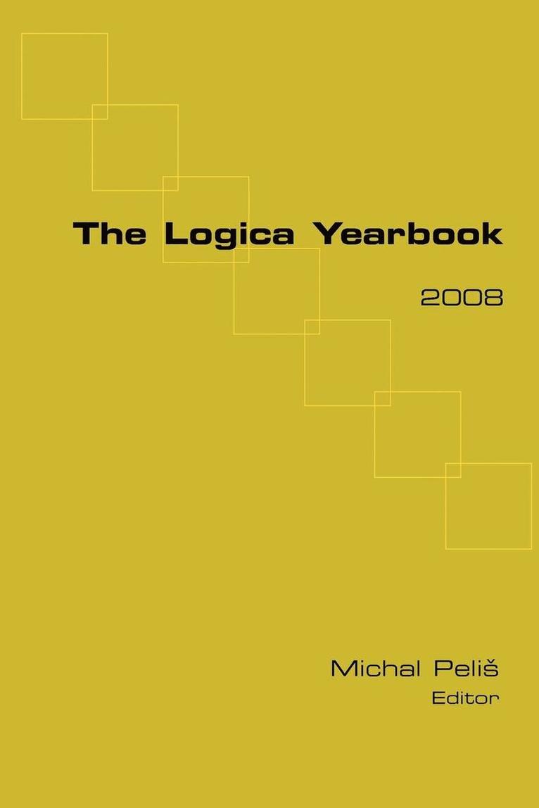 Michal Pelis - The Logica Yearbook 2008, Häftad