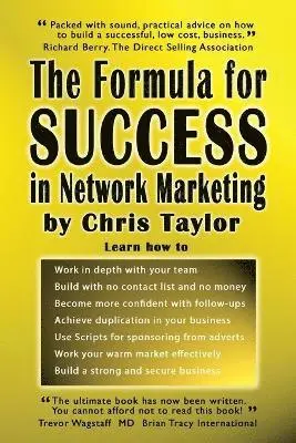 Chris Taylor - Formula for Success in Network Marketing, Häftad. Tillgänglighet: Lägg i varukorg