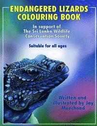 Jay Manchand - Endangered Lizards Colouring Book, Häftad