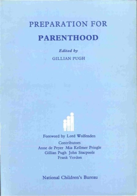 Gillian Pugh - Preparation for Parenthood, E-bok