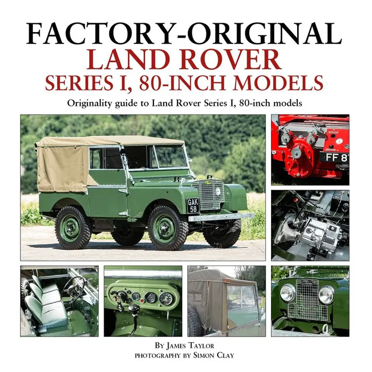 James Taylor - Factory-Original Land Rover Series 1 80-inch models, Inbunden. Tillgänglighet: Lägg i varukorg