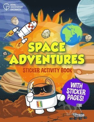 Royal Observatory Greenwich - Space Adventures Sticker Activity Book, Häftad