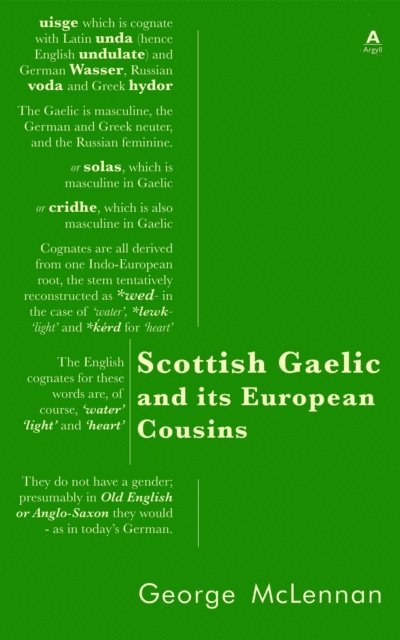 George McLennan - Scottish Gaelic and its European Cousins, E-bok