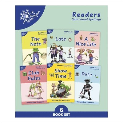 Phonic Books - Phonic Books Dandelion Readers Split Vowel Spellings, Häftad