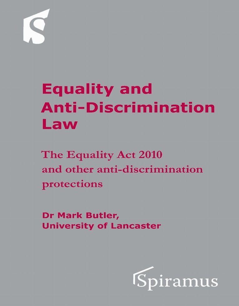 Mark Butler - Equality and Anti-Discrimination Law, Häftad. Tillgänglighet: Tillfälligt slut
