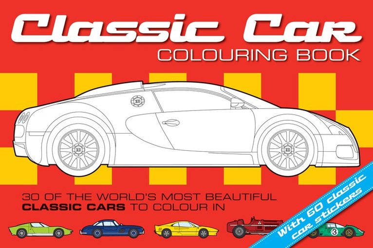 Chez Pitchall - Classic Car Colouring Book, Häftad. Tillgänglighet: Lägg i varukorg