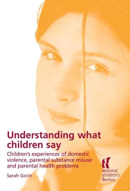 Sarah Gorin - Understanding What Children Say, E-bok