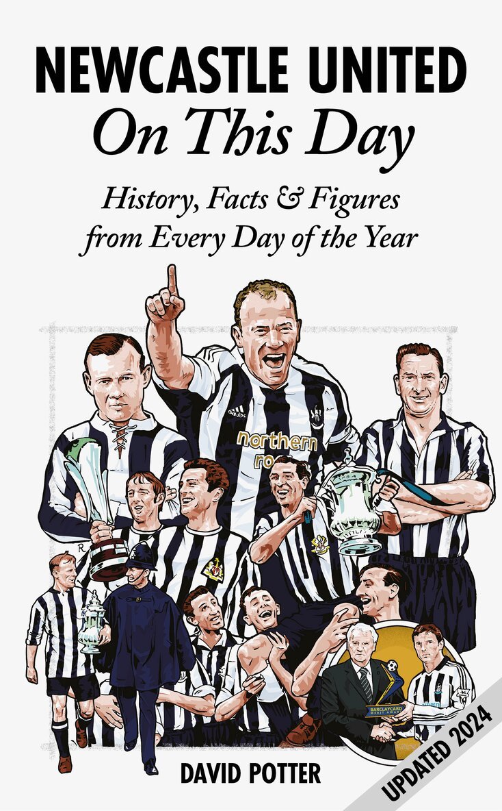 David Potter - Newcastle United On This Day, Inbunden