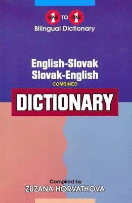 English-Slovak & Slovak-English One-to-One Dictionary, Häftad