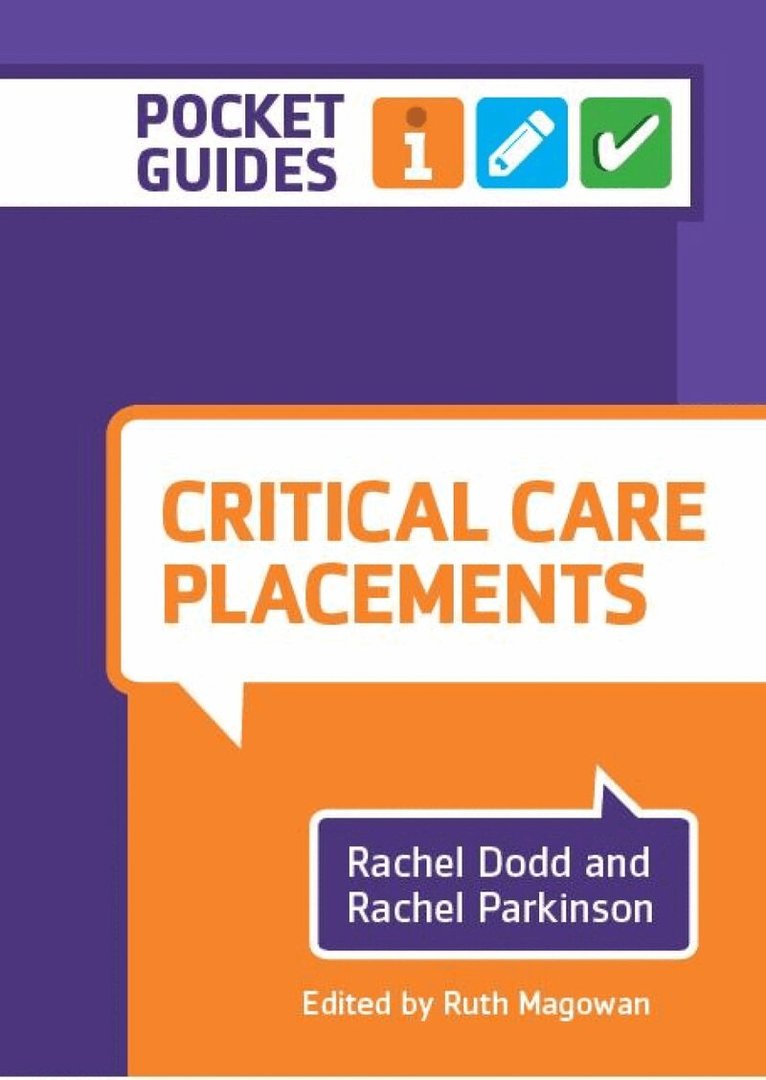 Rachel Dodd, Rachel Parkinson, Ruth Magowan - Critical Care Placements, Häftad