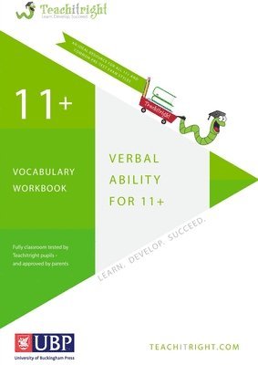 Teachitright - Verbal Ability for 11 +: Vocabulary Tests Workbook (Teachitright), Häftad