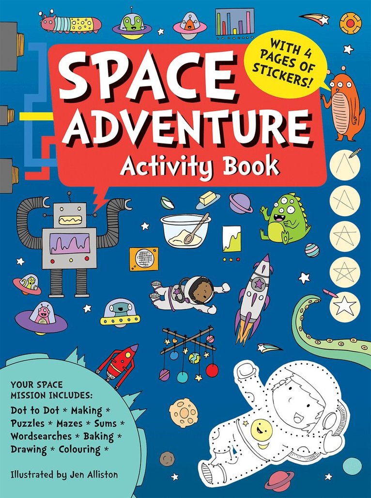 Jen Smith - Space Adventure Activity Book, Häftad