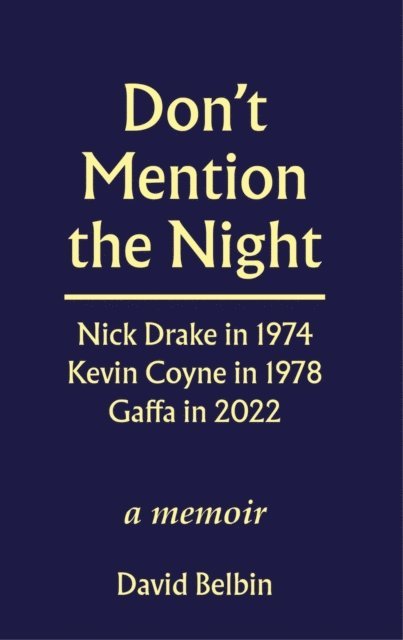 David Belbin - Don't Mention the Night, E-bok