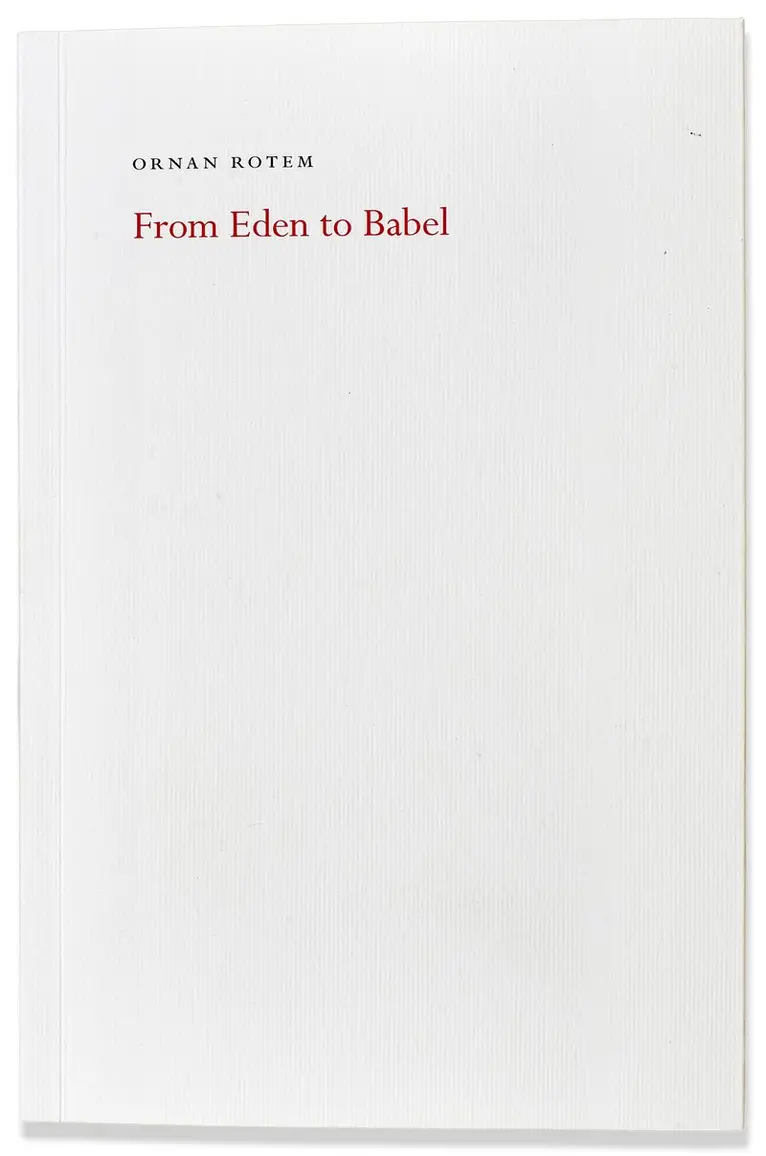 Ornan Rotem - From Eden to Babel, Häftad. Tillgänglighet: Lägg i varukorg