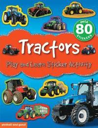 Play and Learn Sticker Activity: Tractors