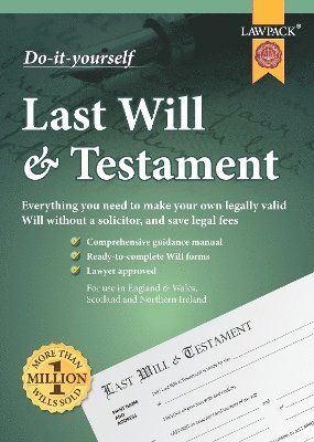 Lawpack - Last Will & Testament Kit, Häftad
