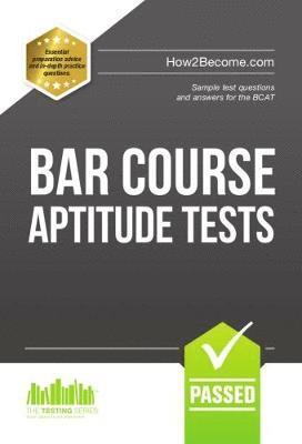 Richard McMunn, Richard Mcmunn - Bar Course Aptitude Tests: Sample Test Questions and Answers for the BCAT, Häftad