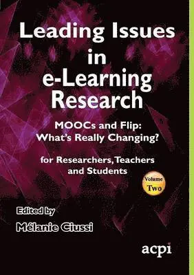 Melanie Ciussi - Leading Issues in e-Learning Research Volume 2, Häftad. Tillgänglighet: Lägg i varukorg