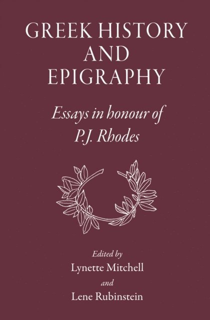 Greek History and Epigraphy