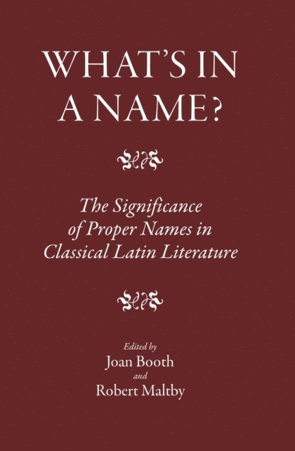 Robert Maltby, Joan Booth - What's in a Name?, E-bok. Tillgänglighet: Lägg i varukorg