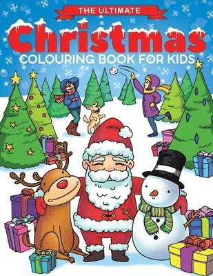 Feel Happy Books - Ultimate Christmas Colouring Book for Kids, Häftad